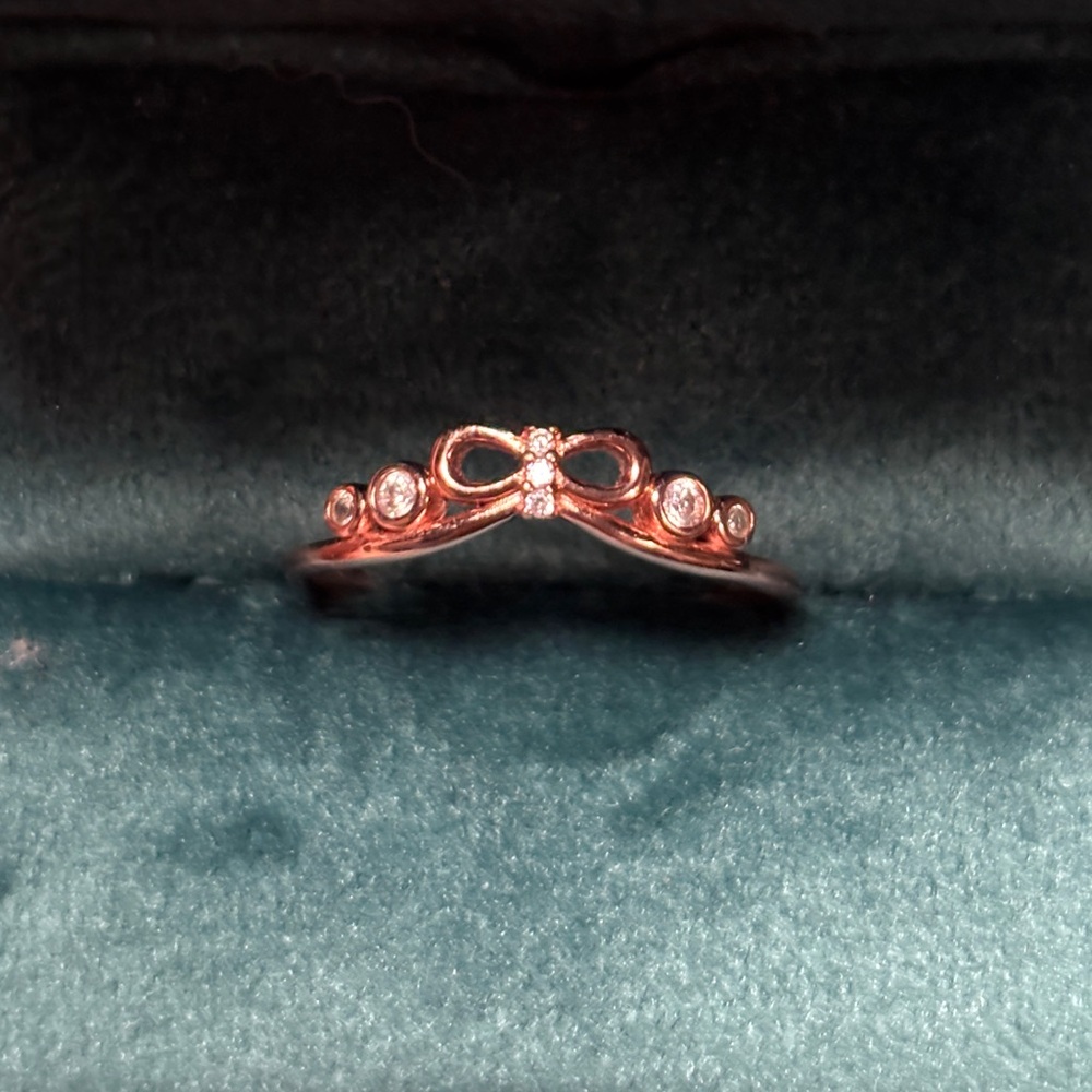 925 sterling silver ring rose gold colour sold fb marketplace